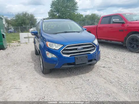 MAJ3S2GE0KC265349 — 2019 Ford Ecosport SE, Repossession, фото до ремонта