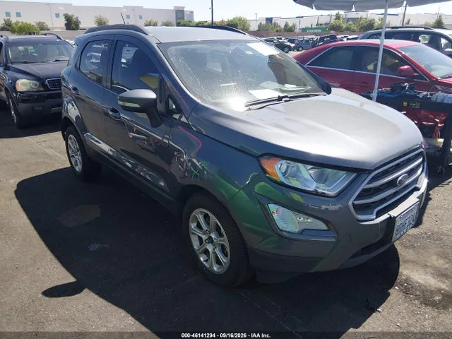 2020 Ford Ecosport Se VIN MAJ3S2GE2LC321308 фото 1