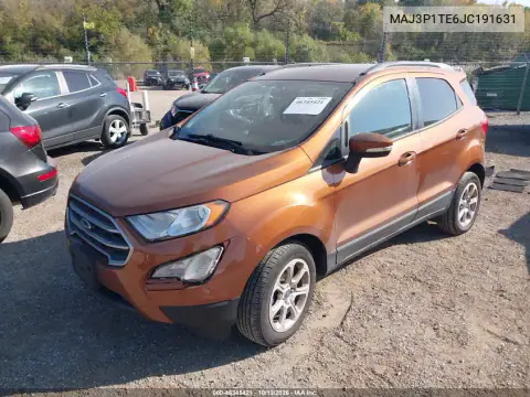 MAJ3P1TE6JC191631 — 2018 Ford Ecosport, фото 3 с аукциона IAAI, Задняя часть
