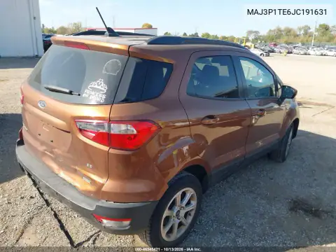 MAJ3P1TE6JC191631 — 2018 Ford Ecosport, фото 5 с аукциона IAAI, Задняя часть