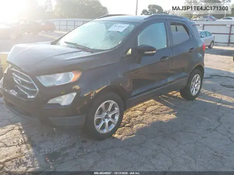 2018 Ford Ecosport Se VIN MAJ3P1TE4JC171300 фото 2
