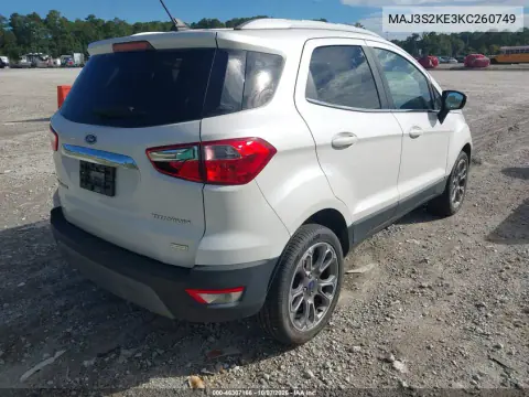 2019 Ford Ecosport Titanium VIN MAJ3S2KE3KC260749 фото 5