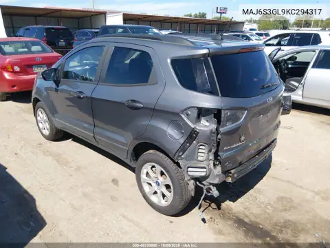 2019 Ford Ecosport Se VIN MAJ6S3GL9KC294317 фото 4