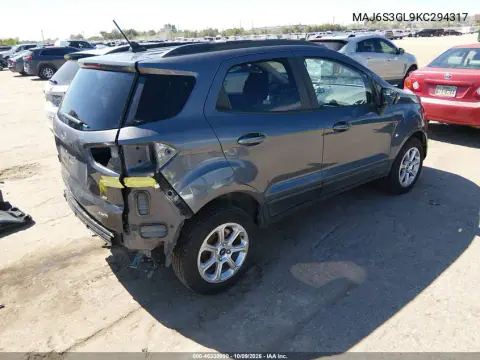 2019 Ford Ecosport Se VIN MAJ6S3GL9KC294317 фото 5