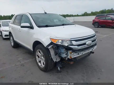2FMDK4JC8EBA66227 — 2014 Ford EDGE SEL, Передняя часть (Front), фото до ремонта