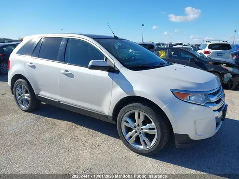 2FMDK4JC5EBB69640 — 2014 Ford EDGE SEL, Град (Hail), фото до ремонта