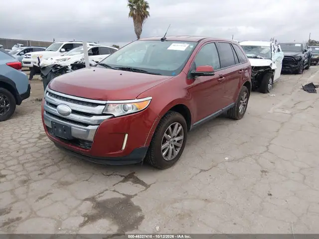 2FMDK3JC8EBA64956 — 2014 Ford EDGE SEL, фото 2 с аукциона IAAI 14.10.2026, Передняя часть
