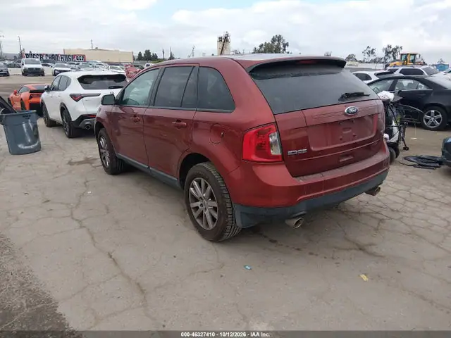 2FMDK3JC8EBA64956 — 2014 Ford EDGE SEL, фото 3 с аукциона IAAI 14.10.2026, Передняя часть