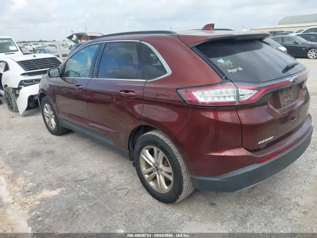 2015 Ford EDGE SEL VIN 2FMTK3J89FBC06952 фото 3