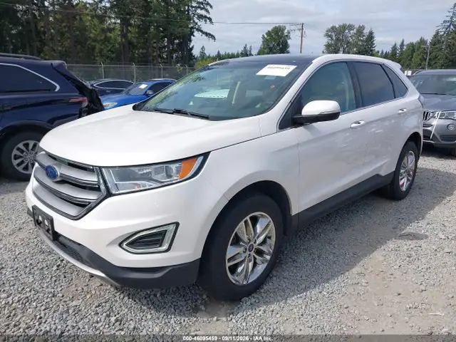2FMTK4J85FBB86432 — 2015 Ford EDGE SEL, фото 2 с аукциона IAAI 14.10.2026, Правый бок