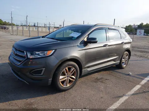 2015 Ford EDGE SEL VIN 2FMTK3J8XFBB46728 фото 2