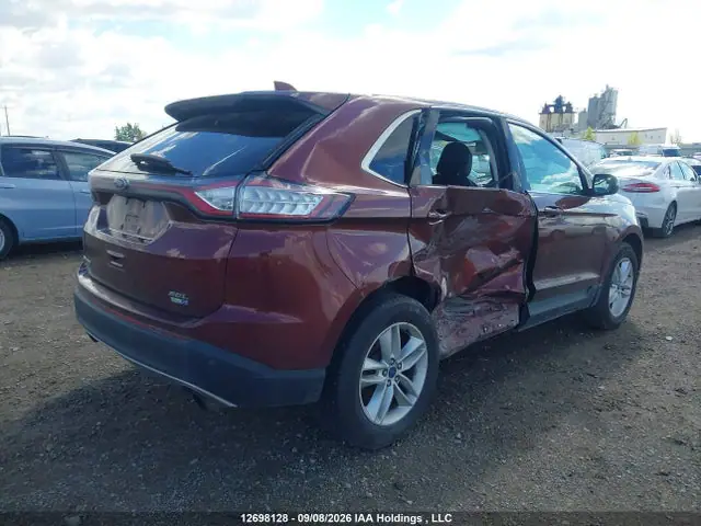 2016 Ford EDGE SEL VIN 2FMPK4J95GBC14872 фото 4