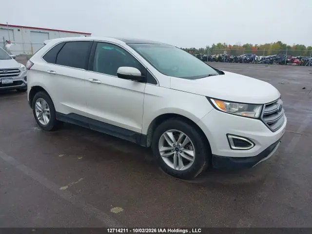 2FMPK4J80GBC32252 — 2016 Ford EDGE SEL, Передняя часть (Front), фото до ремонта