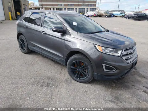 2FMPK4J9XGBC38701 — 2016 Ford EDGE SEL, Град (Hail), фото до ремонта