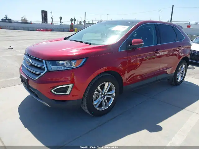 2FMPK3J95GBB73105 — 2016 Ford EDGE SEL, фото 2 с аукциона IAAI 30.09.2026, Задняя часть