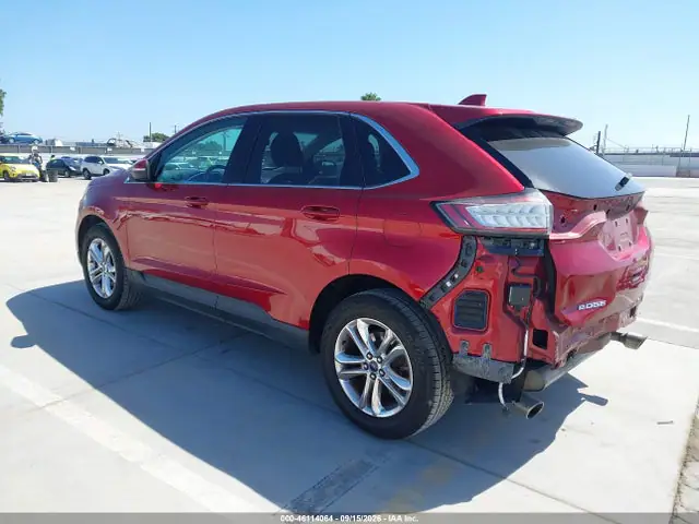 2FMPK3J95GBB73105 — 2016 Ford EDGE SEL, фото 3 с аукциона IAAI 30.09.2026, Задняя часть