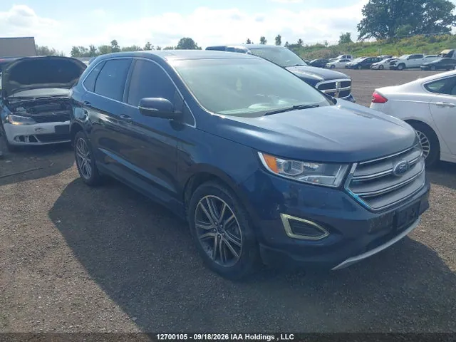 2017 Ford EDGE SEL VIN 2FMPK4J96HBB92088 фото 1