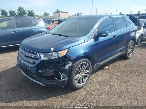 2017 Ford EDGE SEL VIN 2FMPK4J96HBB92088 фото 2