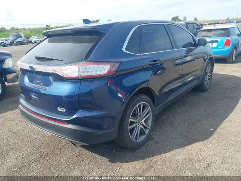 2017 Ford EDGE SEL VIN 2FMPK4J96HBB92088 фото 4