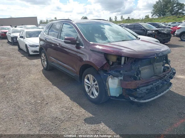 2017 Ford EDGE SEL VIN 2FMPK4J8XHBB53785 фото 1