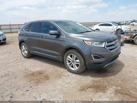 2FMPK3J90HBB74731 — 2017 Ford EDGE SEL, Град (Hail), фото до ремонта
