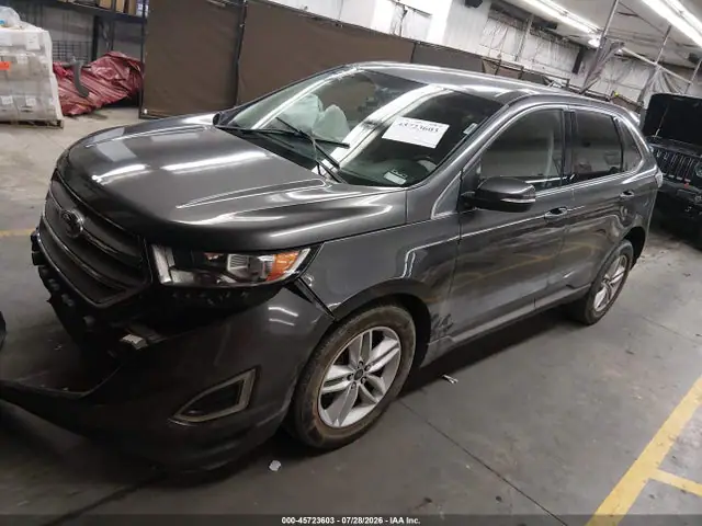 2017 Ford EDGE SEL VIN 2FMPK3J87HBB89251 фото 2