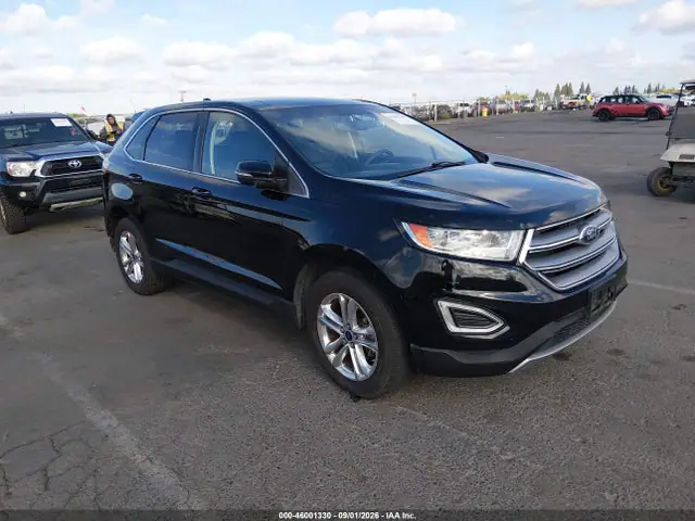2FMPK3J85HBB38010 — 2017 Ford EDGE SEL, Задняя часть (Rear), фото до ремонта