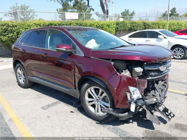 2018 Ford EDGE SEL VIN 2FMPK3J95JBC56010 фото 1