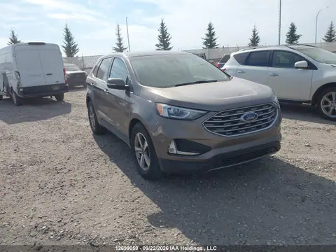 2FMPK4J97KBB29069 — 2019 Ford EDGE SEL, Град (Hail), фото до ремонта