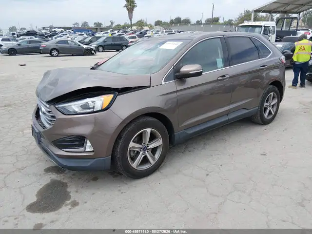 2FMPK3J96KBB69847 — 2019 Ford EDGE SEL, фото 2 с аукциона IAAI 30.09.2026, Передняя часть