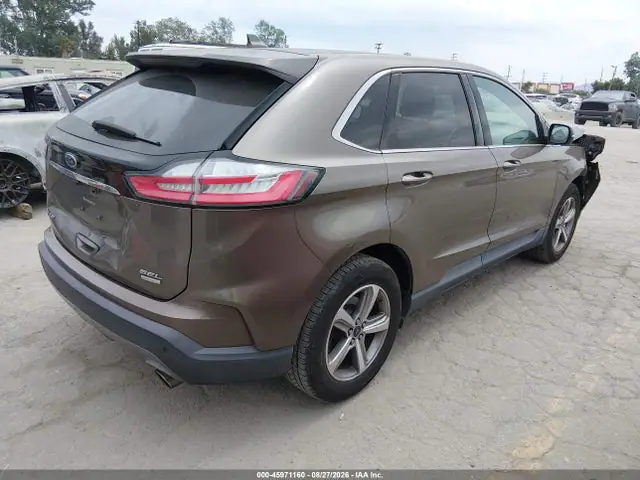 2FMPK3J96KBB69847 — 2019 Ford EDGE SEL, фото 4 с аукциона IAAI 30.09.2026, Передняя часть