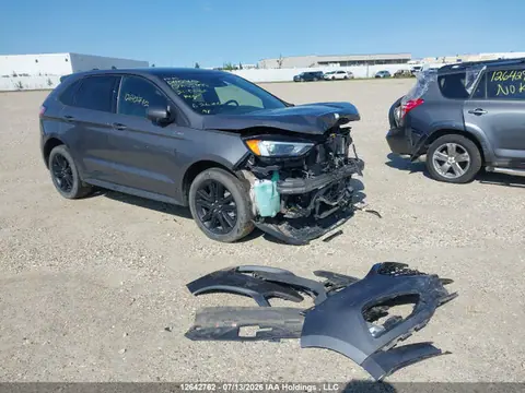 2FMPK4J98MBA55499 — 2021 Ford EDGE SEL, Передняя часть (Front), фото до ремонта