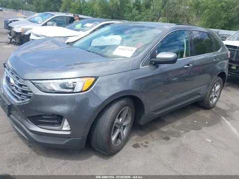 2022 Ford EDGE SEL VIN 2FMPK4J96NBA21210 фото 2