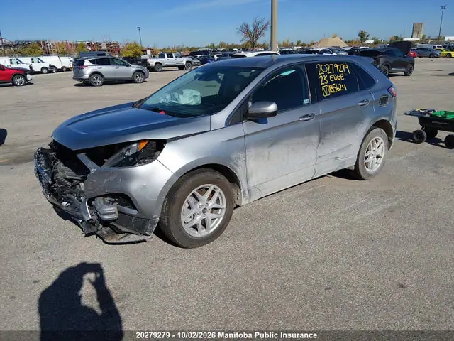 2FMPK4J90PBA35624 — 2023 Ford EDGE SEL, фото 2 с аукциона IAAI 13.10.2026, Передняя часть