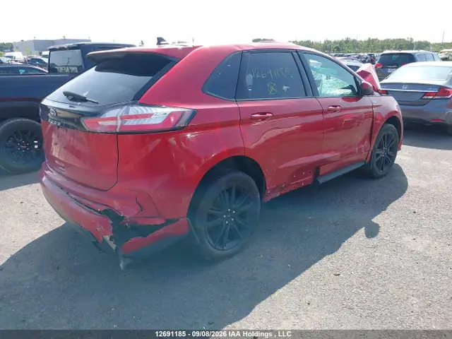 2024 Ford EDGE SEL VIN 2FMPK4J93RBA58740 фото 4