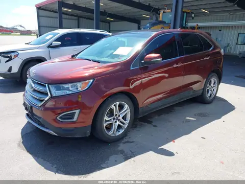 2015 Ford Edge Titanium VIN 2FMTK4K81FBB00869 фото 2