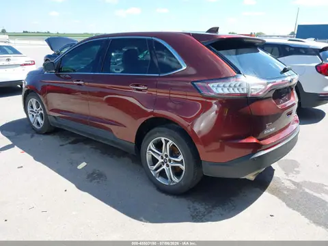 2015 Ford Edge Titanium VIN 2FMTK4K81FBB00869 фото 3
