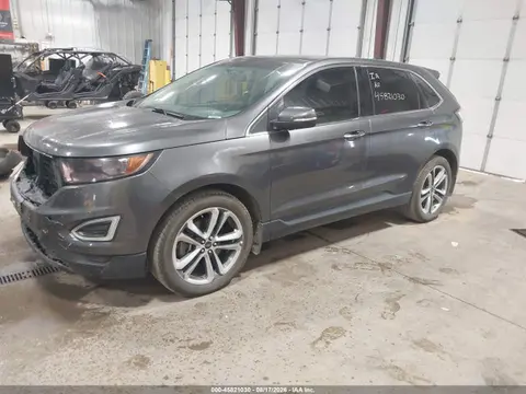 2015 Ford Edge Titanium VIN 2FMTK4K98FBB45381 фото 2