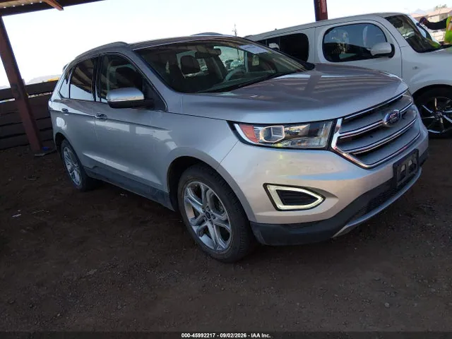 2015 Ford Edge Titanium VIN 2FMTK4K98FBB22859 фото 1