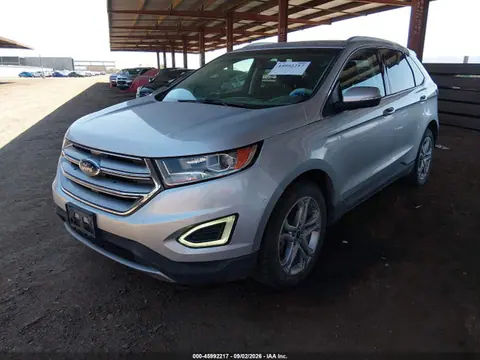 2015 Ford Edge Titanium VIN 2FMTK4K98FBB22859 фото 2