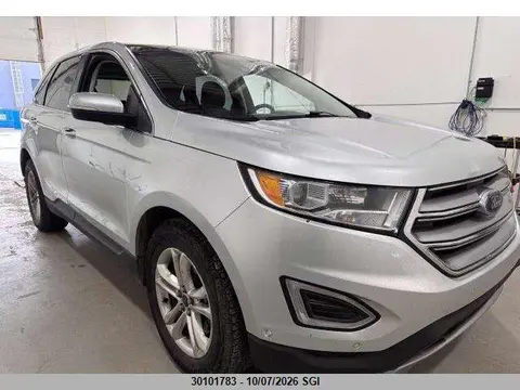 2FMPK4K86GBB08176 — 2016 Ford Edge Titanium, Град (Hail), фото до ремонта