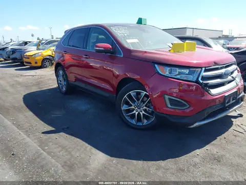 2FMPK3K88GBB11610 — 2016 Ford Edge Titanium, Передняя часть (Front End), фото до ремонта