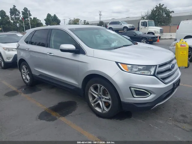 2016 Ford Edge Titanium VIN 2FMPK4K94GBB12672 фото 1