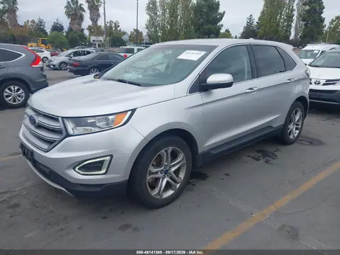 2016 Ford Edge Titanium VIN 2FMPK4K94GBB12672 фото 2