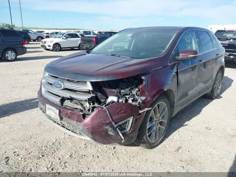 2017 Ford Edge Titanium VIN 2FMPK4K84HBB84738 фото 2