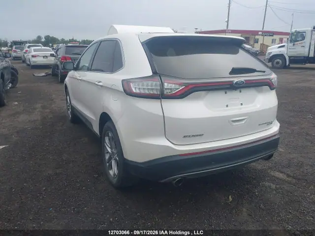 2017 Ford Edge Titanium VIN 2FMPK4K98HBC56212 фото 3