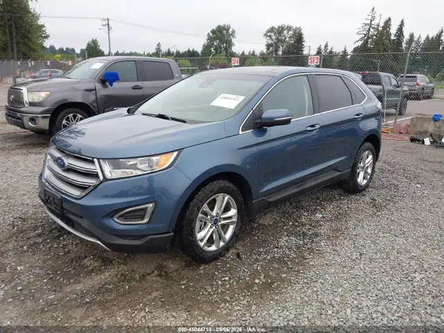 2FMPK4K99JBC23712 — 2018 Ford Edge Titanium, фото 2 с аукциона IAAI 30.09.2026, Передняя часть справа