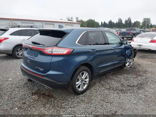 2FMPK4K99JBC23712 — 2018 Ford Edge Titanium, фото 4 с аукциона IAAI 30.09.2026, Передняя часть справа