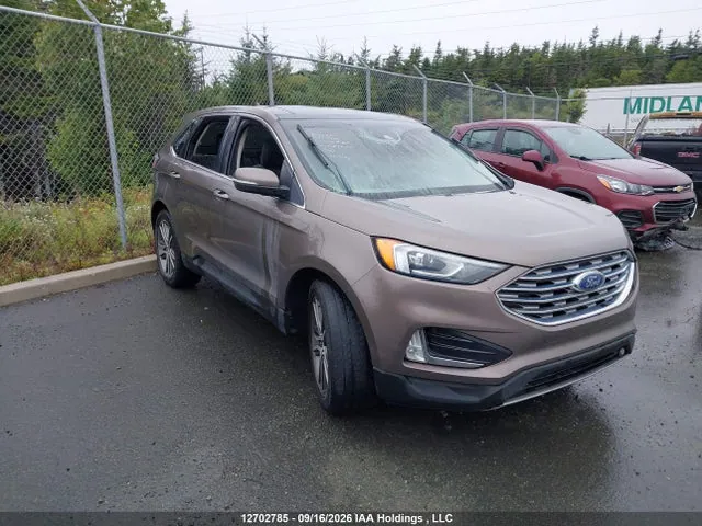2019 Ford Edge Titanium VIN 2FMPK4K97KBB23884 фото 1