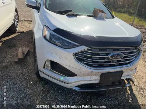 2FMPK4K91KBC39064 — 2019 Ford Edge Titanium, Передняя часть, фото до ремонта